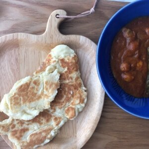 ホットケーキミックスで超簡単なナン☆